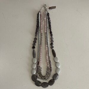 FREE SHIPPING Chico’s Multi-Strand Layered Necklace